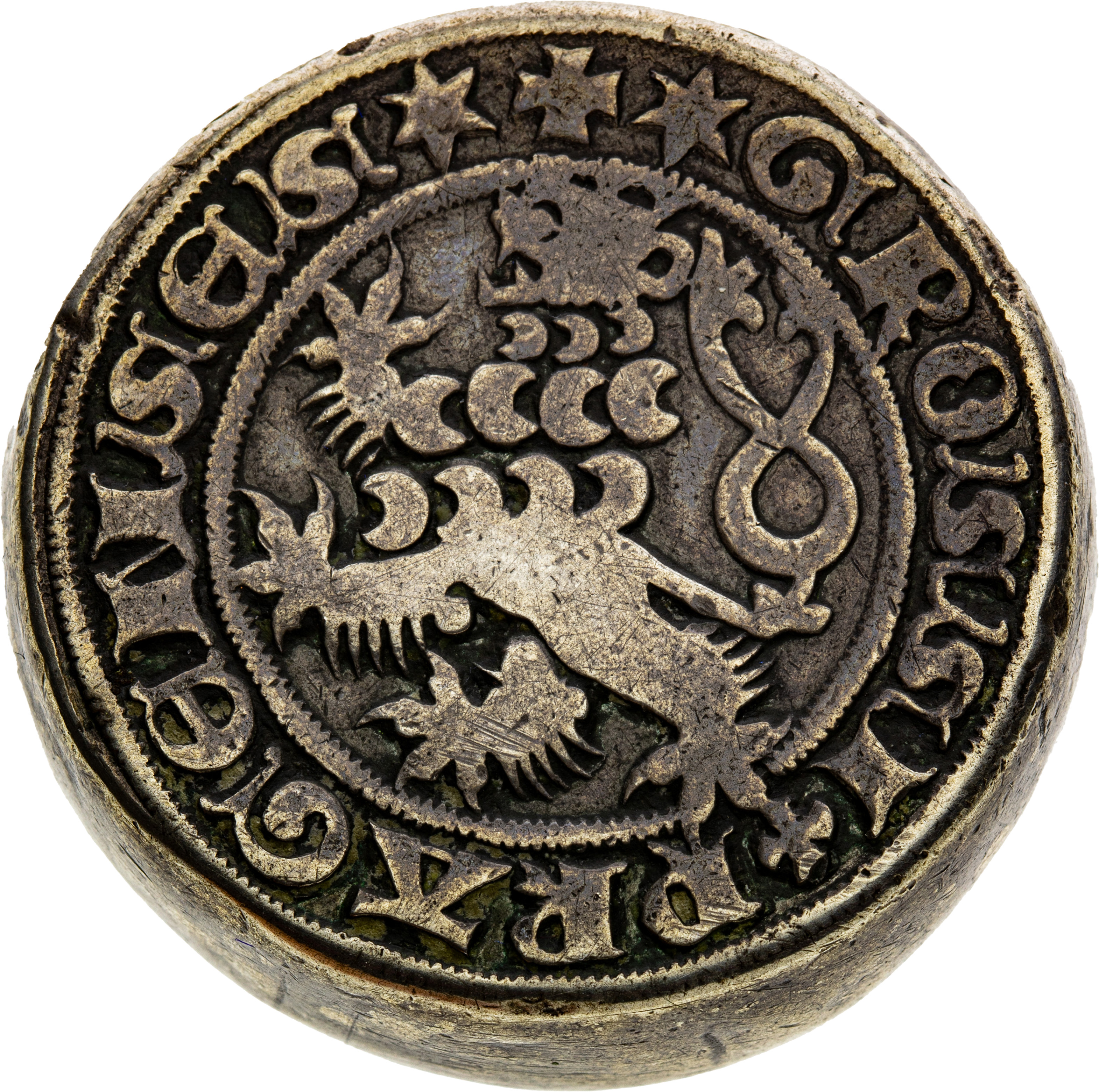 Václav IV. (1378–1419), pražský groš – tlustý odražek, Kutná Hora-2
